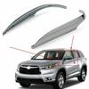 Комплект хромированных накладок - Боковые зеркала заднего вида для Toyota Highlander 2014- Пара