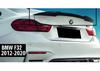 Spoiler DPT V-2 (black Gloss) for BMW 4 Series F-32 2012-2020
