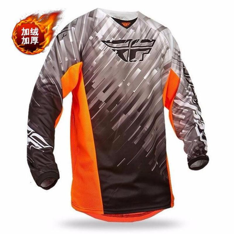 Long Sleeve Cycling Jersey Fleece Warm Sports Top Running Winter Outdoor Activities