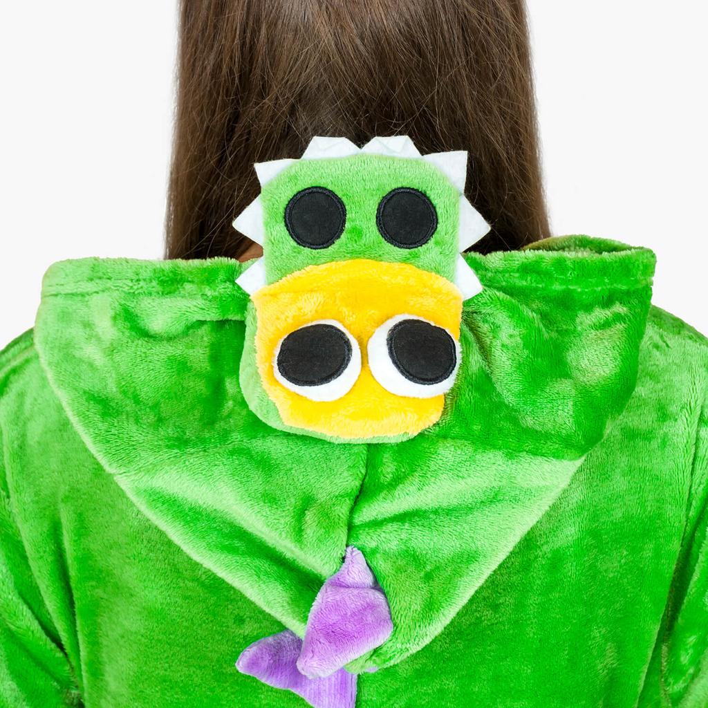 Women's kigurumi pajamas onesie crocodile warm one-piece costume XL Onesie Costume A105 - L