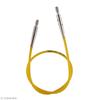 Кабель для сменных спиц - KNITPRO - 20 см - Желтый - Вязание - Вязальные спицы