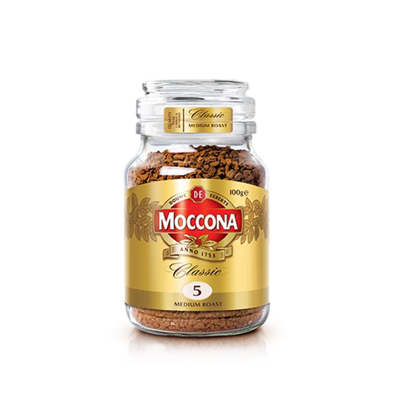 Moccona Classic Нет. 5 порций сублимированного растворимого черного кофе