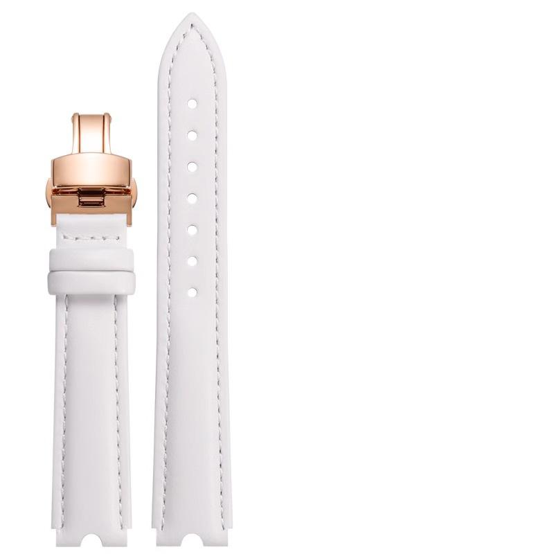 Подходит для ремешка часов Versace PALAZZO Medusa VECQ00218 518 318 С вырезом Натуральная кожа Ремешок для часов Женский 18 мм