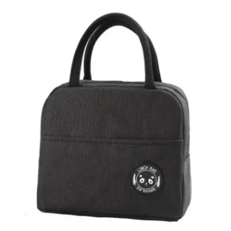 Свежие теплые сумки водонепроницаемые нейлоновые портативные термосумки-ланч-боксы на молнии для женщин удобные сумки-тоут для еды