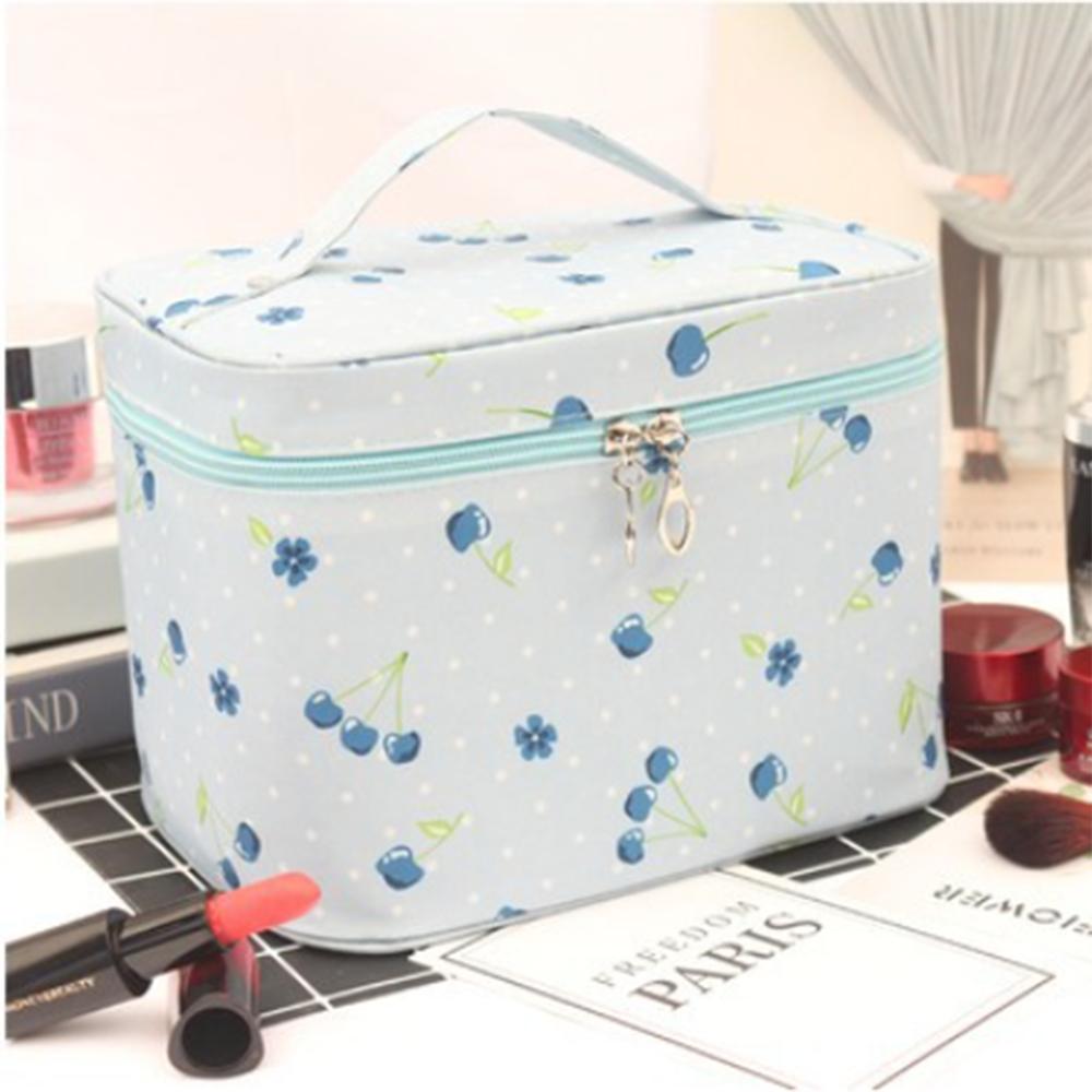 Large Capacity Portable Cosmetic Bag For Women Waterproof Makeup Bag Toiletries Organizer Storage Cases Zipper Wash Beauty Pouch