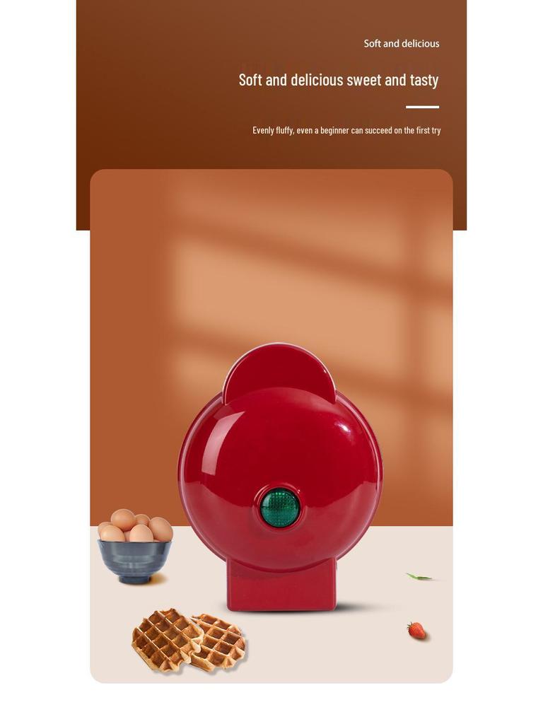 Compact Breakfast Maker: Mini Waffle, Pancake, Cake, and Sandwich Machine