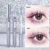 Diamond Glitter Mascara Waterproof Long Lasting Non-Smudge Natural Mascara Slimming Thick Shiny Eyelash Mascara Eye Makeups