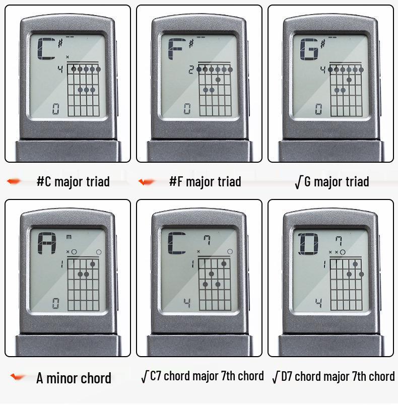 Ukulele Chord Trainer: Pocket Guitar Finger Trainer & Fretboard Practice Tool