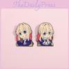Cute Cartoon Anime Character Alloy Brooch For Stylish Outfits And Accessories