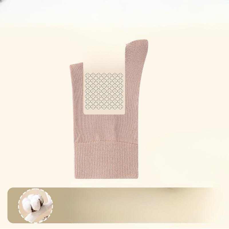 Женские новые весенне-осенние антибактериальные дезодорирующие влагоотводящие носки из чистого хлопка без швов