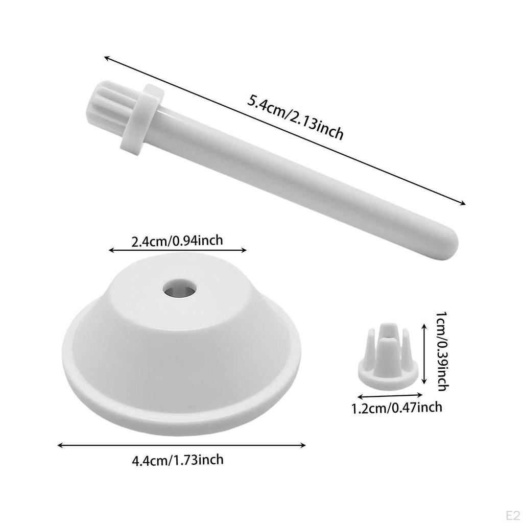 3Pcs Spool Pin Cap Set Sewing Thread Rack Holder Auxiliary Replacement
