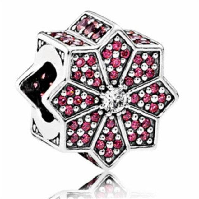 Crystal Simulate Pearl Heart Flower Beads For Women Bracelets And Bracelets DIY Jewelry