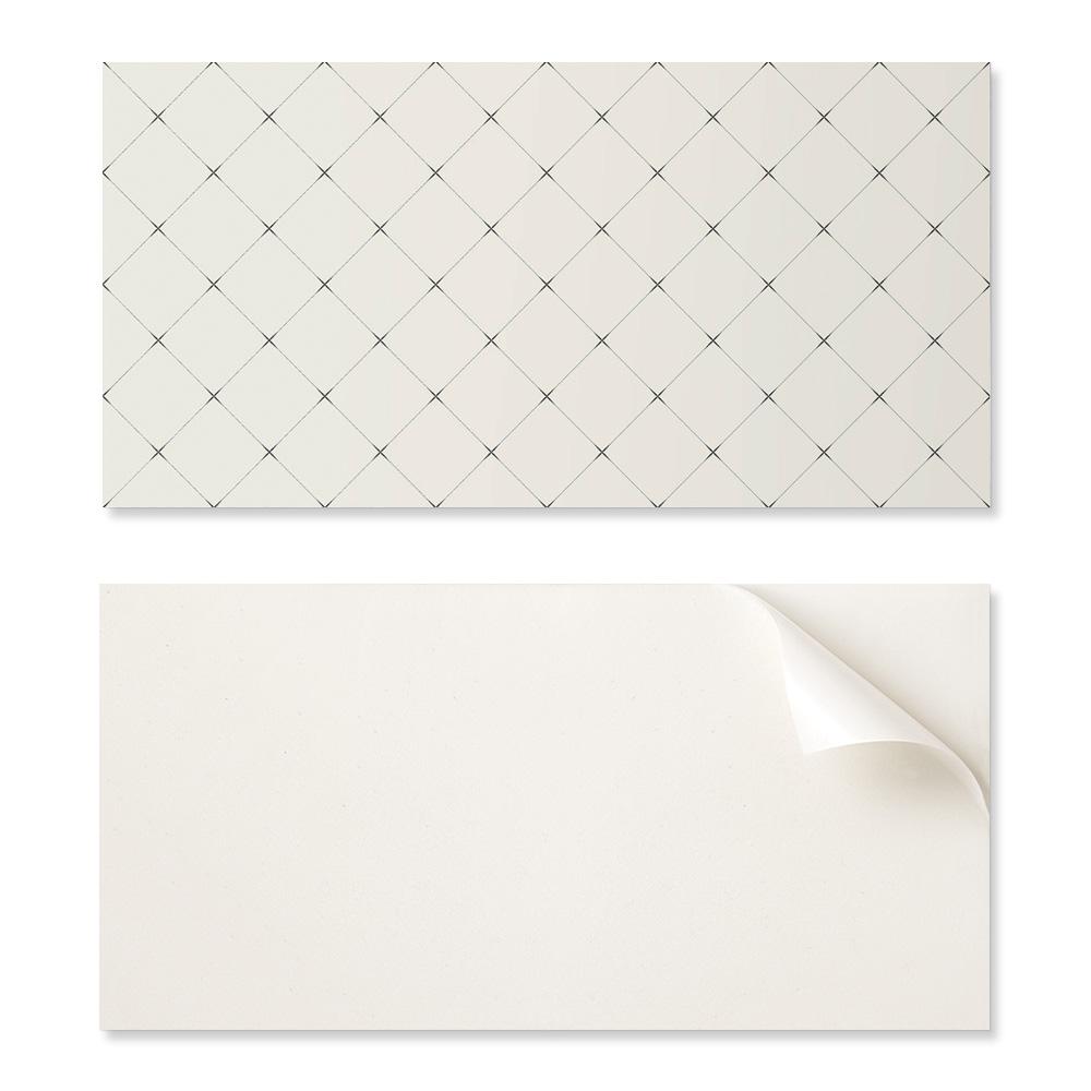 Self-Adhesive Vinyl Panel With Print 120x60 cm Geometric Rhombus Pattern