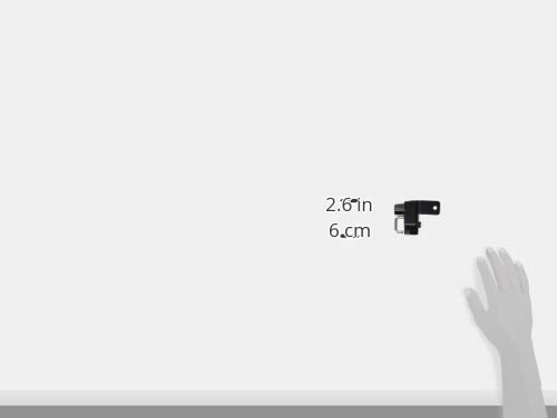 Держатель замка для шлема Kijima Bike Parts, стальной, противоугонный, боковой, одинарный, левый, черный 303-1572