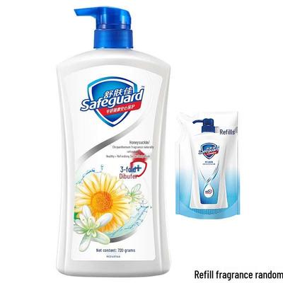 Освежающий гель для душа Safeguard