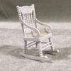 Wood Photo Props Scene Model Dollhouse Furniture Miniature Rocking Chair Doll House Accessories