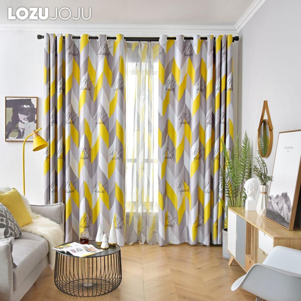 1 шт. шторы блэкаут LOZUJOJU 70-80% в скандинавском стиле с ромбовидным узором для спальни, гостиной, балкона, окна для домашнего декора