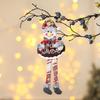 Christmas Fabric Pendant Christmas Doll Pendant Christmas Tree Pendant Ornament Small Gift Pendant