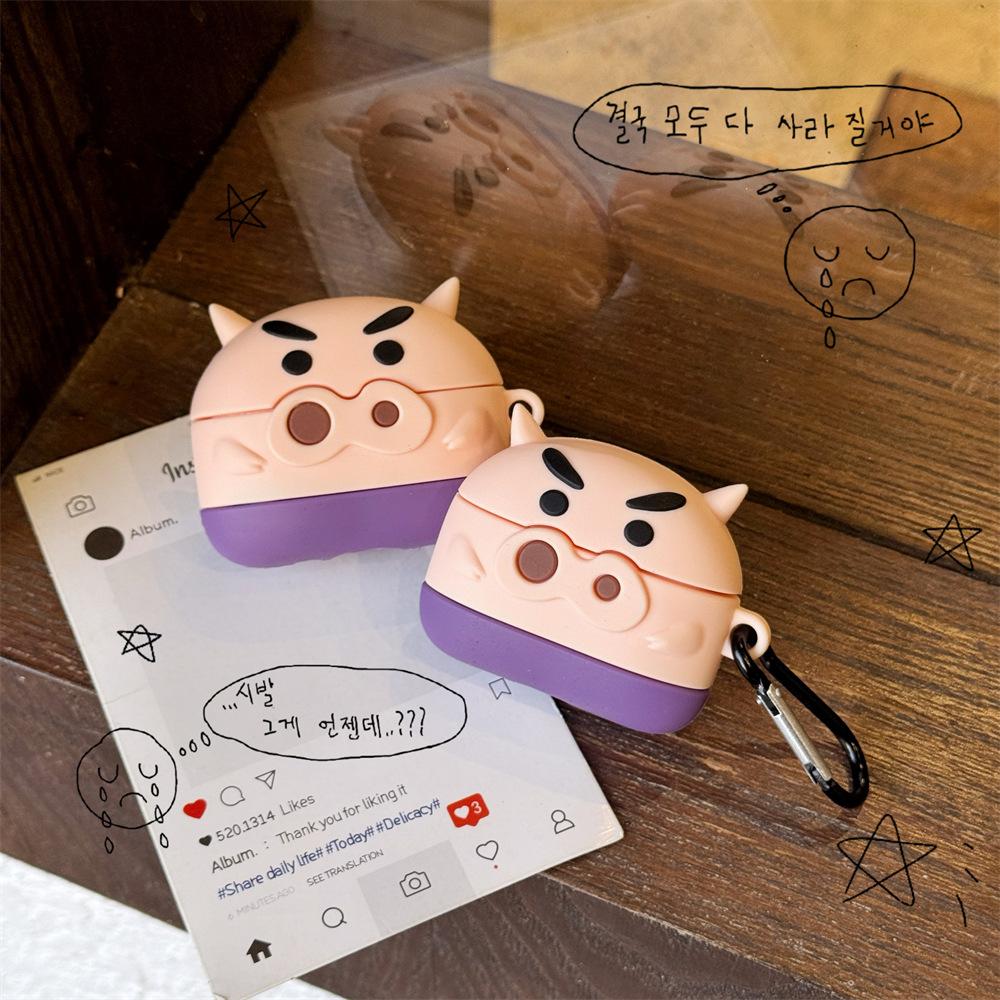 Cartoon left guard door for AirPods pro1 generation protective case 1 generation pro1 apple bluetooth headset case cute