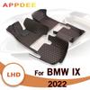 Автомобильные коврики для BMW iX 2022, изготовленные на заказ автомобильные подушечки для ног, автомобильный ковер, интерьер