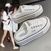 Thick-soled Bag Head and Half Slippers for Women's Summer Wear, New Heelless, Versatile and Breathable Mesh, Lazy Little White Shoes.