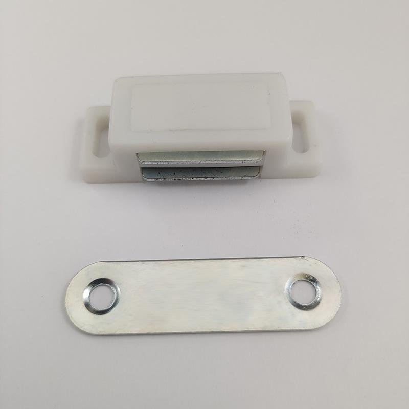 ABS Plastic Single Door Magnetic Catch Clip for Cabinet/Wardrobe