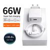 USB Charger 66W Super Fast Charging Quick Charge QC3.0 For IPhone 16 Pro Max Samsung S24 Xiaomi 15 Mobile Phone Adapter