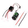 540 Brushed Motor RC Crawler Motor 27T and 60A ESC RC Car ESC Brushed Electric Speed Controller