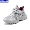 Новая детская дышащая повседневная обувь для мальчиков, легкие кроссовки для детей для школы, ходьбы и бега, нескользящая спортивная обувь