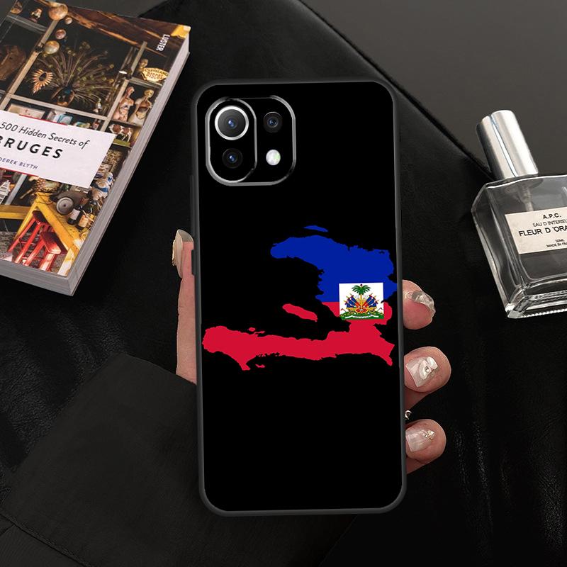 Haiti Haitian Flag Case For Xiaomi 11T 12T 13T 14T Pro 13 14 15 Ultra POCO X7 Pro X3 X5 X6 F5 F6 M6 Pro Cover