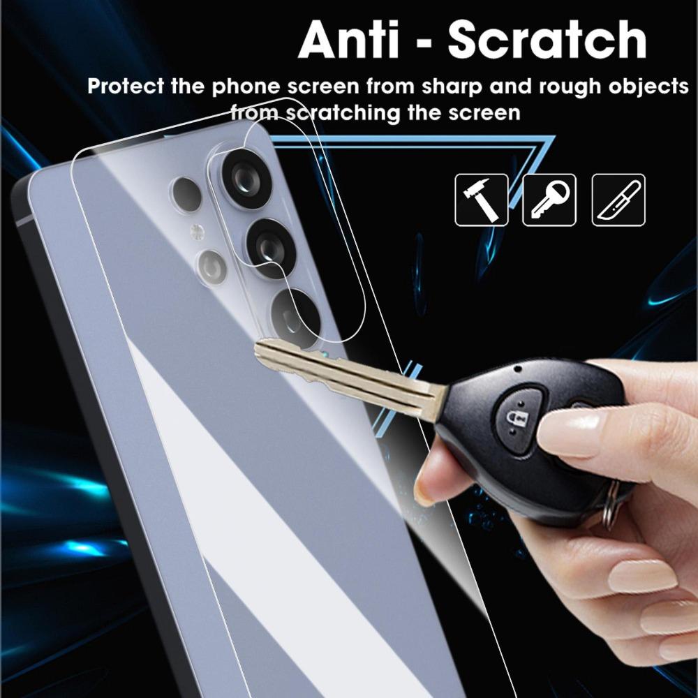 Защитные стекла 4-в-1 (переднее и заднее) для Samsung Galaxy S26/S26 Plus/S26 Ultra, HD Clear, Антицарапающая пленка с полным покрытием