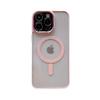 Магнитный чехол Cross-border для iPhone 17 Pro Max с полным покрытием, прозрачными мягкими краями и защитой от падений, подходит для моделей Apple 11-16.