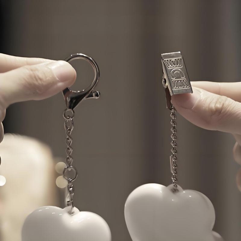 Сенсорный светящийся светильник в форме сердца Светодиодный автоматический сенсорный светильник для сумки Сенсорный светильник для сумочки Ночник для сумочки