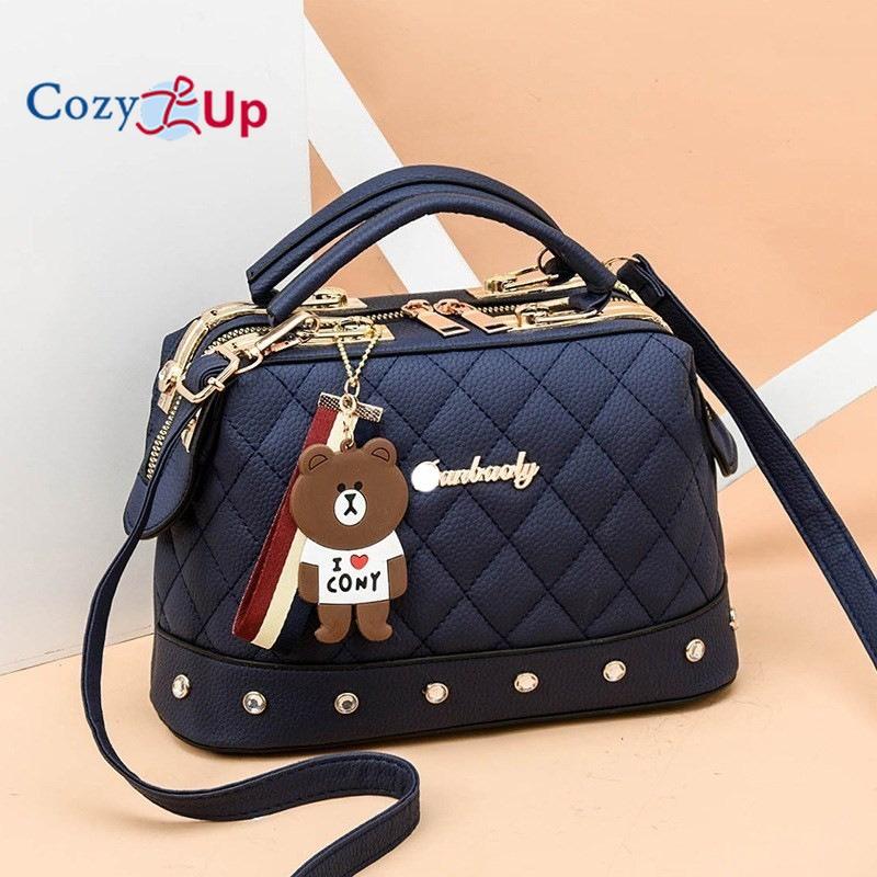 Cozy Up Crossbody Bags for Women Leather Quilted Shoulder Bag with Chain Strap Trendy Clutch Satchel Ladies Evening Bag