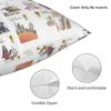 Roald Dahl Stamp Collection Square Pillowcase Polyester Linen Velvet Printed Decor Throw Pillow Case Sofa Seater Cushion Cover