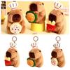 Капибара Капибара Брелок Животные Морская Свинка Подвеска Плюшевый Брелок Капибара Декор Рюкзака