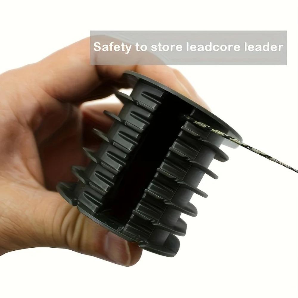 Holds 6 Leaders Fishing Leader Storage Box Tangle-Free Design Carp Fishing line Storage
