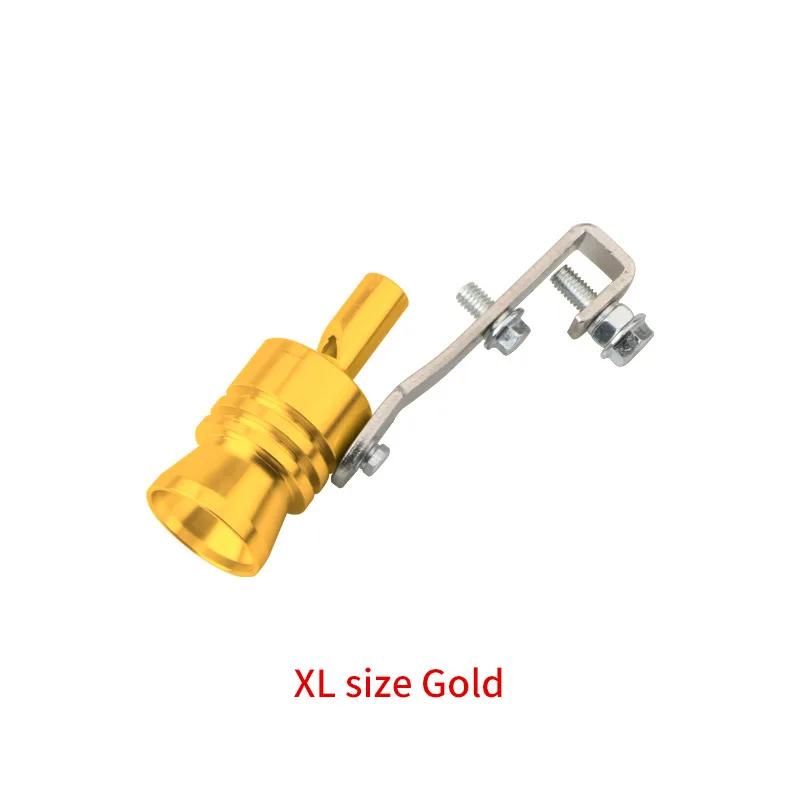 5-цветный универсальный турбо-свисток выхлопной трубы, модифицированный симулятор звука выхлопа, детали генератора звука выхлопной трубы мотоцикла(S M L XL)