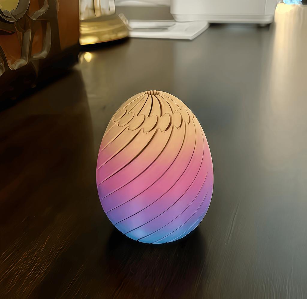 3D-печатные пасхальные яйца Игрушки Веселые Скользкие Игрушки в форме яйца для кончиков пальцев Снимающие стресс Маленькие предметы Цветная игрушка для снятия стресса