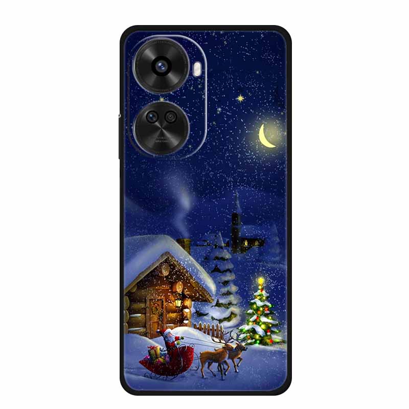 Christmas Case For Huawei Nova 12 SE / 12S / 12i Case Nova 11 SE 12Pro Ultra Soft TPU Silicone Covers for Huawei Nova 11 SE Para