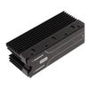 Радиатор M.2 с 3 термопрокладками Алюминиевый сплав Тихая работа Кулер для NVME 2280 SSD Радиатор для SSD Черный