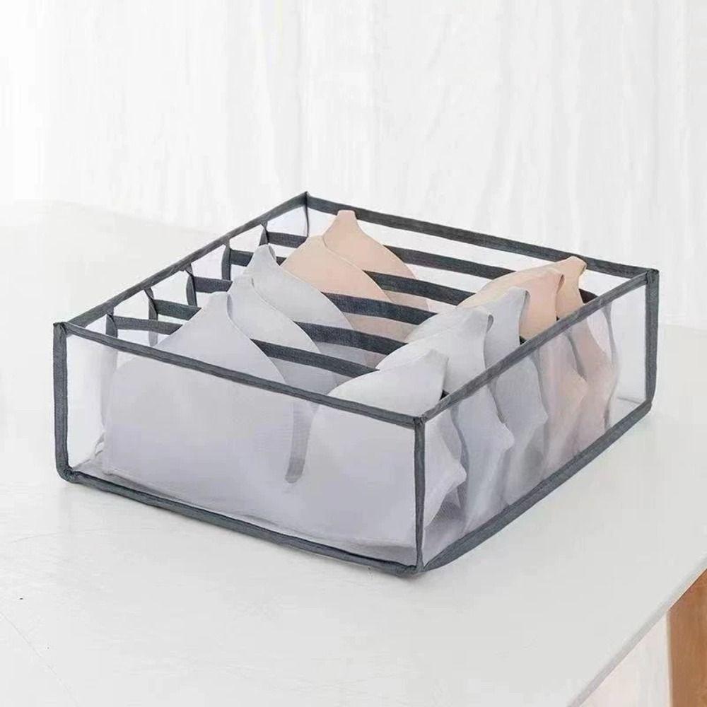 Divider Box Underwear Drawer Organizer Foldable Drawer Divider Storage Box Underpants Storage