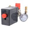 Реле давления с регулирующими клапанами 125PSI Двойной выход Переключатель клапана давления 220В