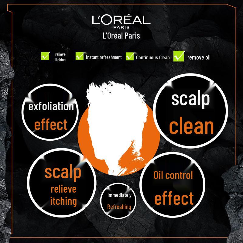 L'Oréal Men Expert Шампунь от перхоти Угольный Свежесть (2x400 мл)
