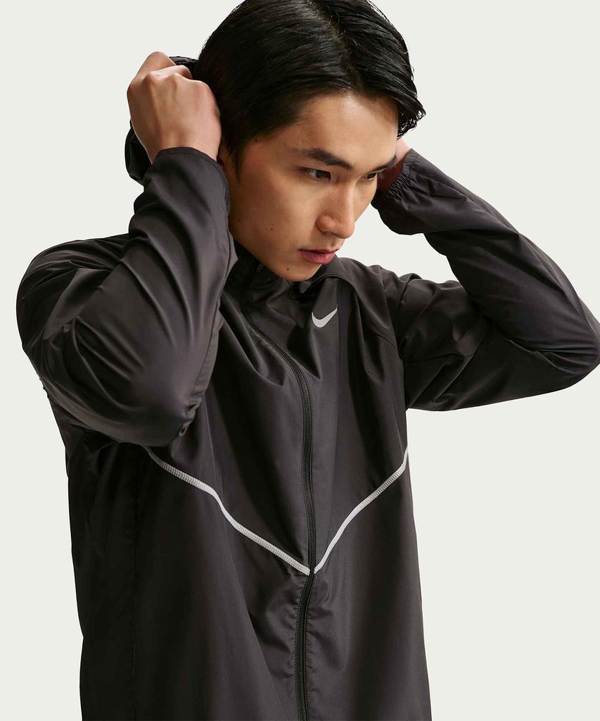 Nike Myler Repel Uv Protection Running Jacket M - Black / If2370-010