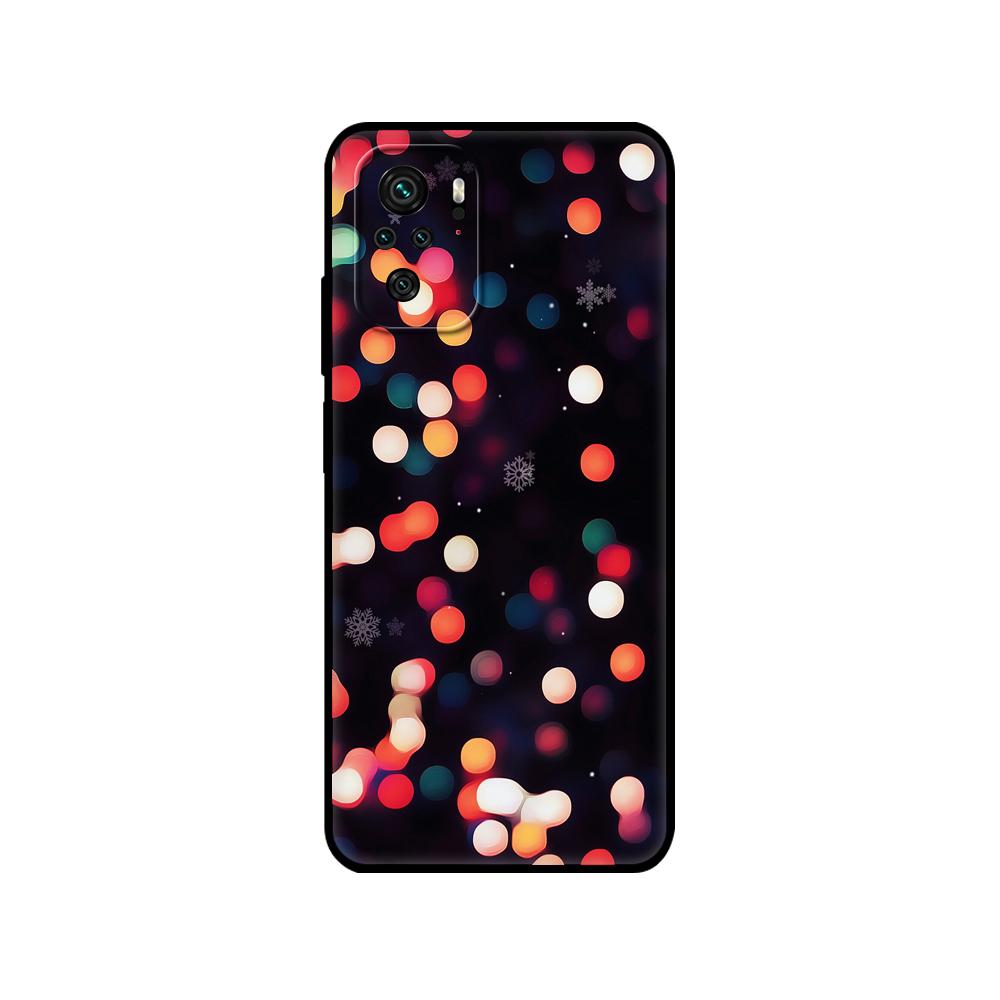 Черный чехол из ТПУ для Xiaomi Redmi 9T, чехол для Redmi Note 9T Note 10, 5G, 4G Pro, 10S, зима, Новый год, Рождество