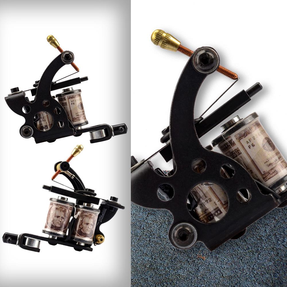 PHOENIXY Starter Tattoo Machines Gun с 30 мл чернилами, пигментом, источником питания для татуировки, традиционные игольчатые ручки для татуировки, инструменты для боди-арта, полный комплект