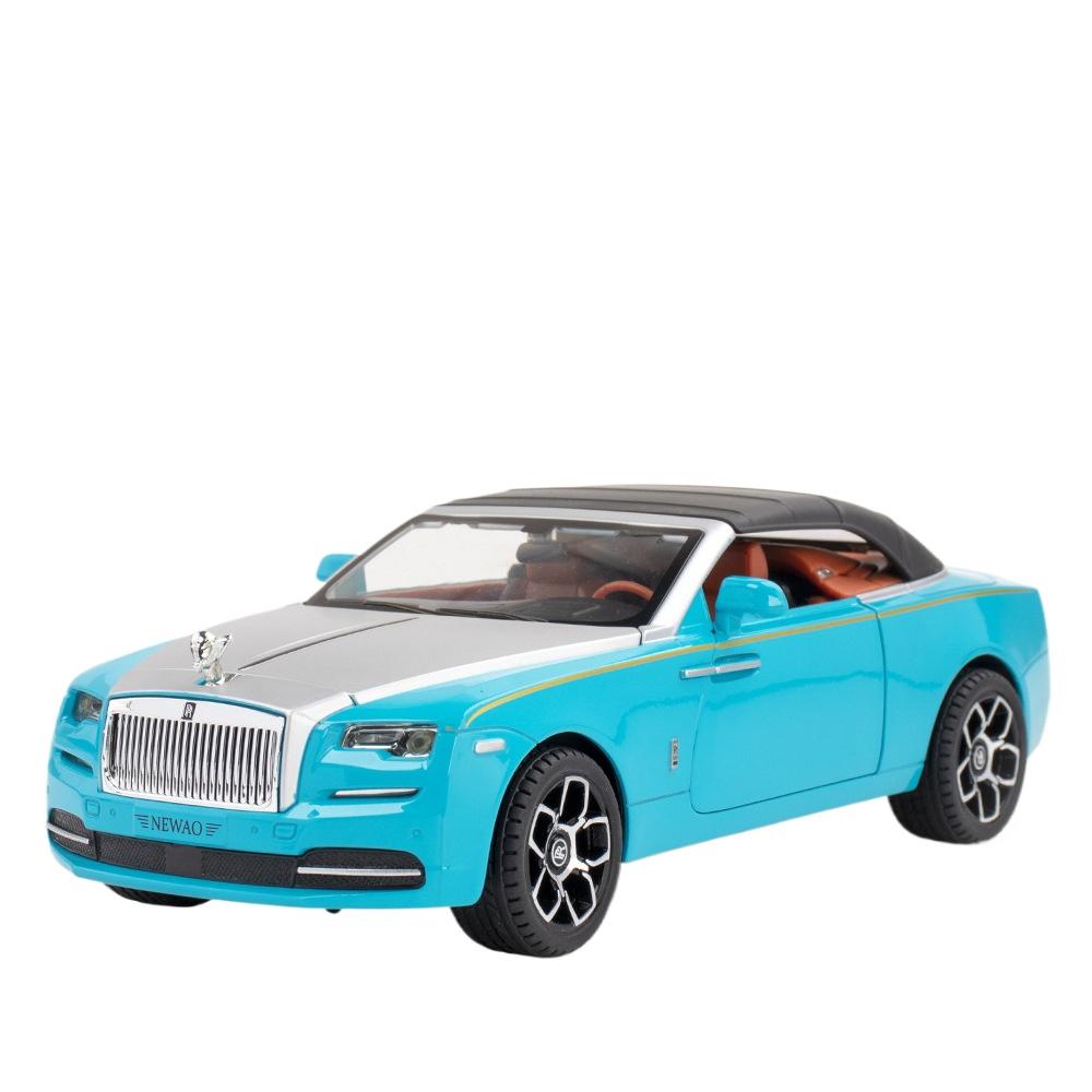 1/24 Rolls Royce Dawn Spofec литые игрушечные машинки и игрушечные машинки модель автомобиля звук и свет инерционные машинки игрушки для детей подарки