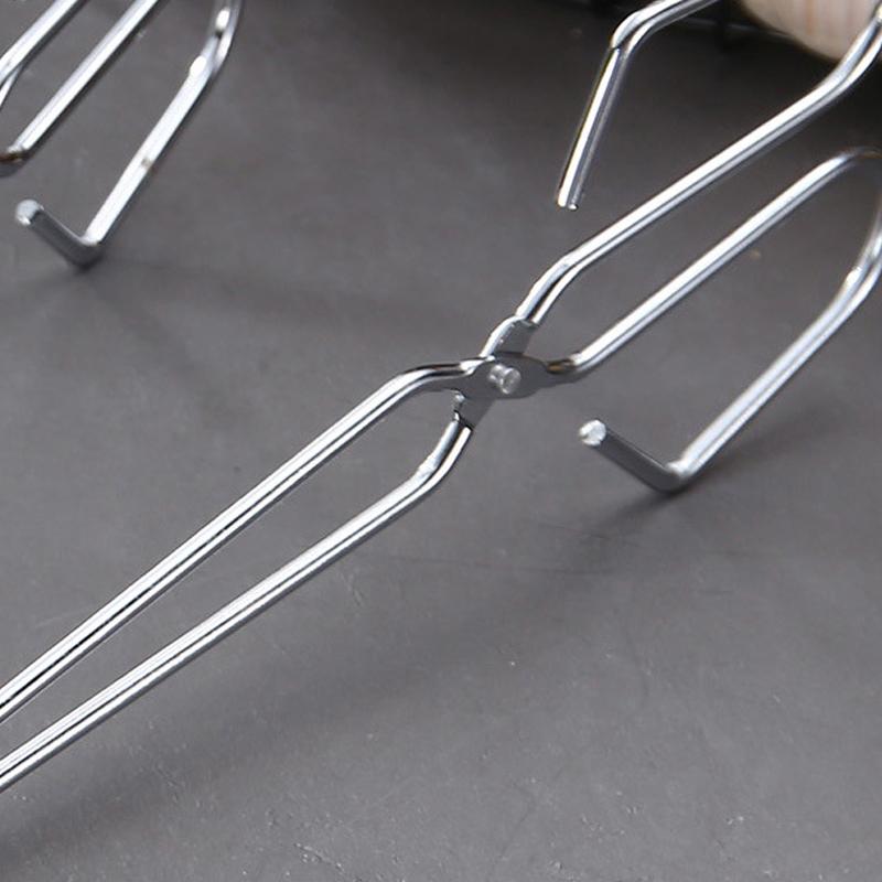 Длинные щипцы для угольного зажима для домашнего барбекю, угольный зажим для уличного барбекю, зажим для рыбы, зажим для жарки еды, инструмент для барбекю