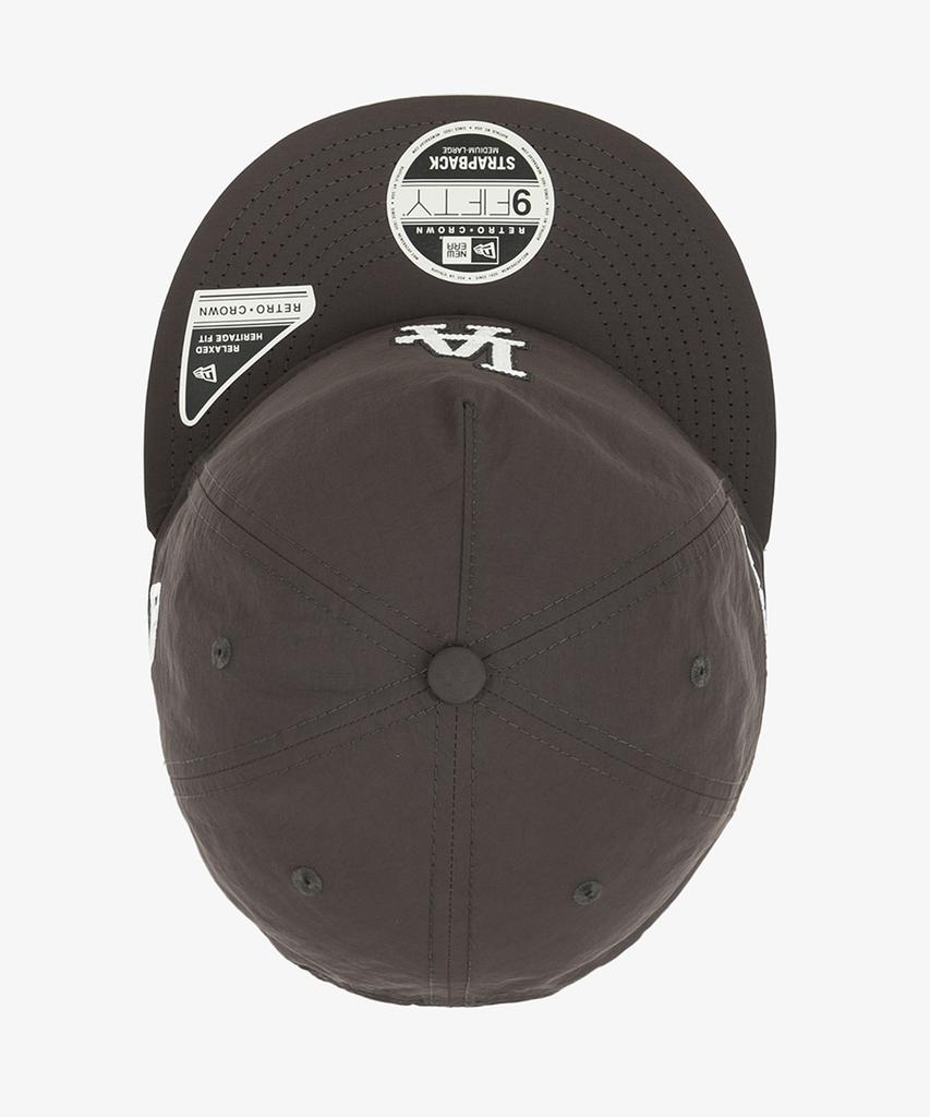 NEW ERA Mlb La Dodgers Chain Logo A-Frame Retro Crown Strapback Olive